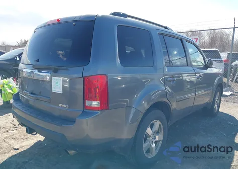 2010 Honda Pilot Ex-L from USA, damaged, VIN 5FNYF4H51AB015621